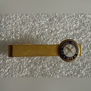 US Naval Institute Tie Bar Vintage Men's Jewelry